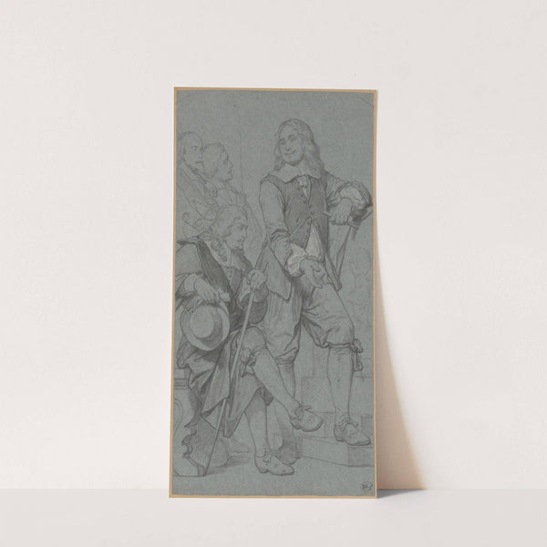 The Sculptor Artus Quellinus I in Amsterdam by Nicaise De Keyser