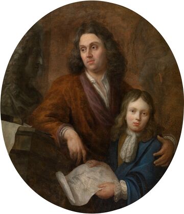 The Sculptor Willem Kerricx and his Son Willem Ignatius