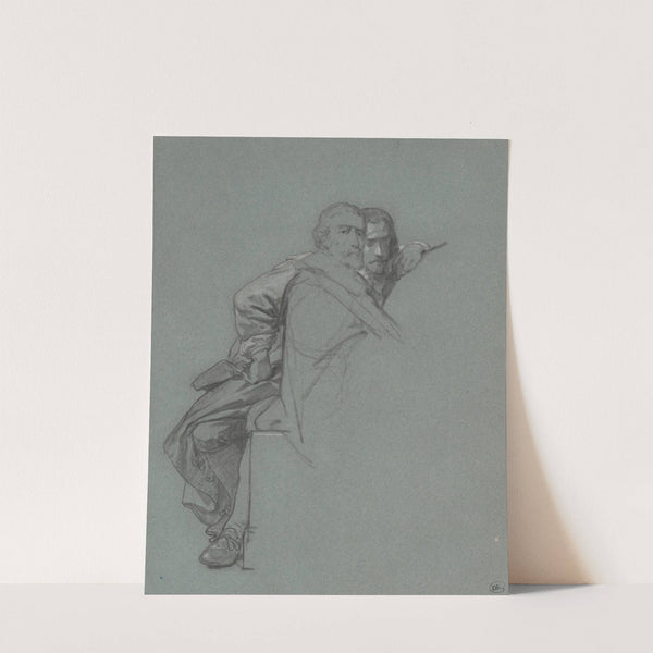 The Sculptors Johannes van Mildert and Lucas Faydherbe by Nicaise De Keyser