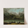 The Sea (1865) by Gustave Courbet