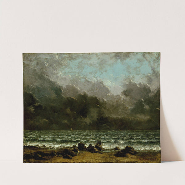 The Sea (1865) by Gustave Courbet