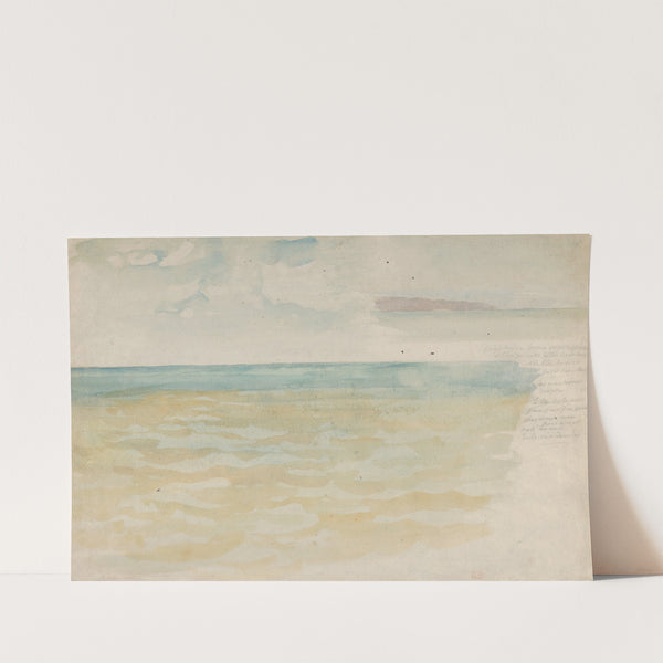 The Sea at Dieppe (ca. 1852–54) by Eugène Delacroix