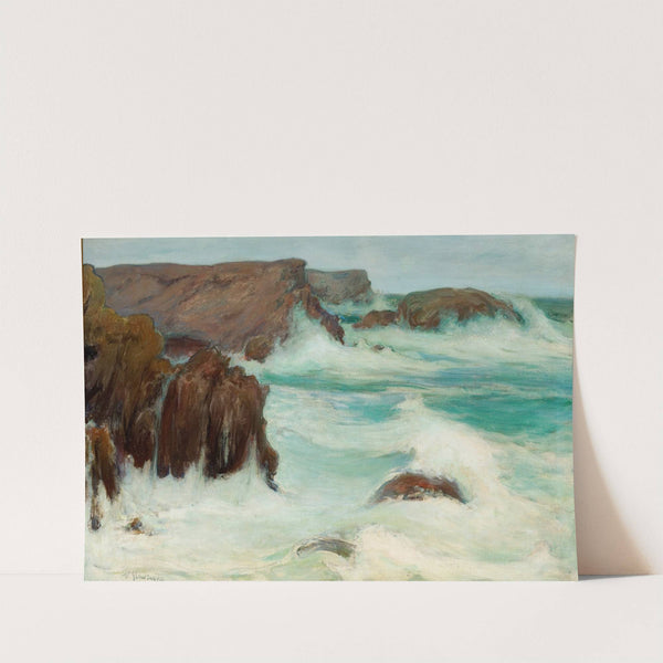 The Sea in Brittany (1904) by Władysław Ślewiński