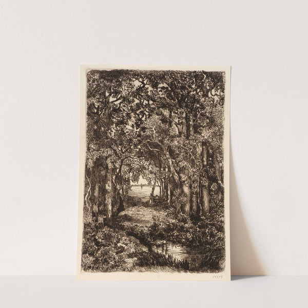 The Sea through the Woods (ca. 1880-1890) by Mary Nimmo Moran