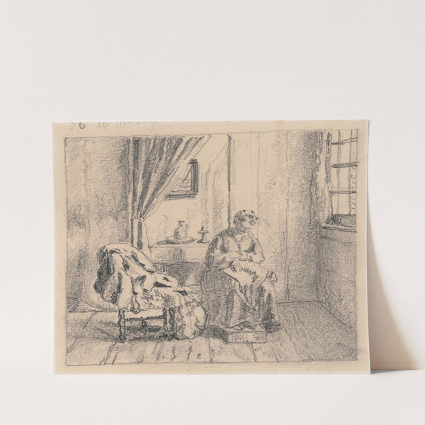 The Seamstress by Henri de Braekeleer