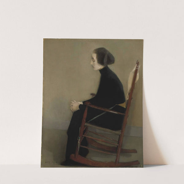 The Seamstress (The Working Woman) by Helene Schjerfbeck