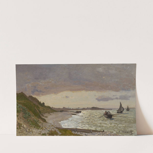 The Seashore at Sainte-Adresse (1864) by Claude Monet