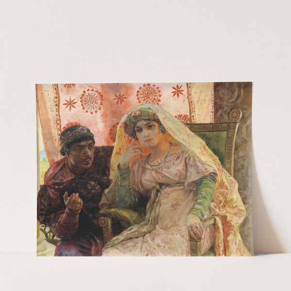 The Secret Discussion by Georges Antoine Rochegrosse