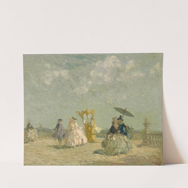 The Sedan Chair (1922) by Emma Ciardi