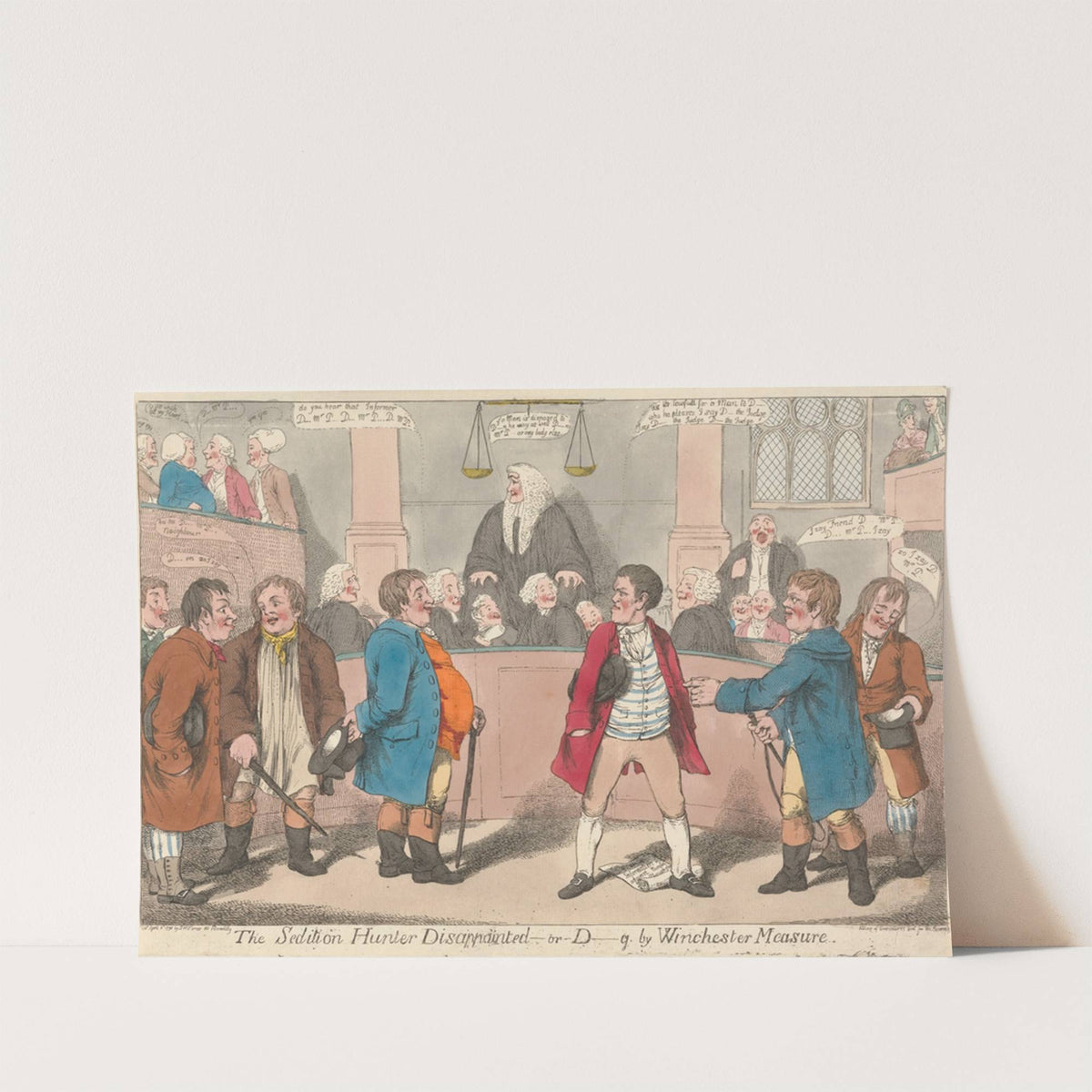 The Sedition Hunter Disappointed, - or - D(amnin)g by Winchester Measure by Charles Ansell