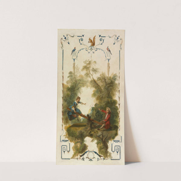 The See-Saw by Nicolas Lancret