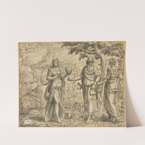 The Seed Received among the Thorns, from the Parable of the Sower (c. 1573) by Gerard van Groeningen