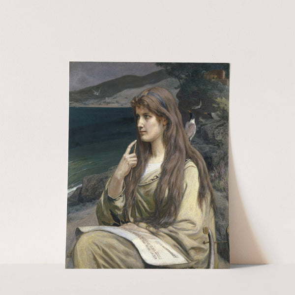 The Seer Woman (1896) by Ernst Stückelberg