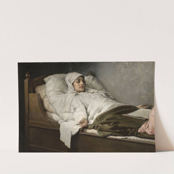 The Seeress of Prevorst (1892) by Gabriel von Max