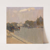 The Seine at Paris (L’Institute). by Frank Edwin Scott