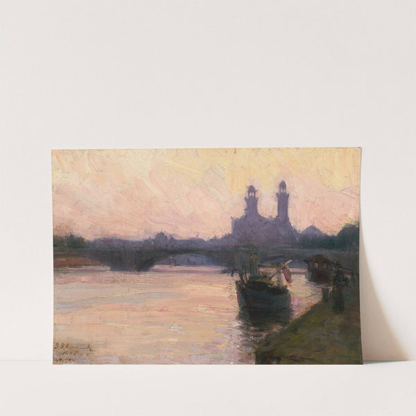 The Seine by Henry Ossawa Tanner