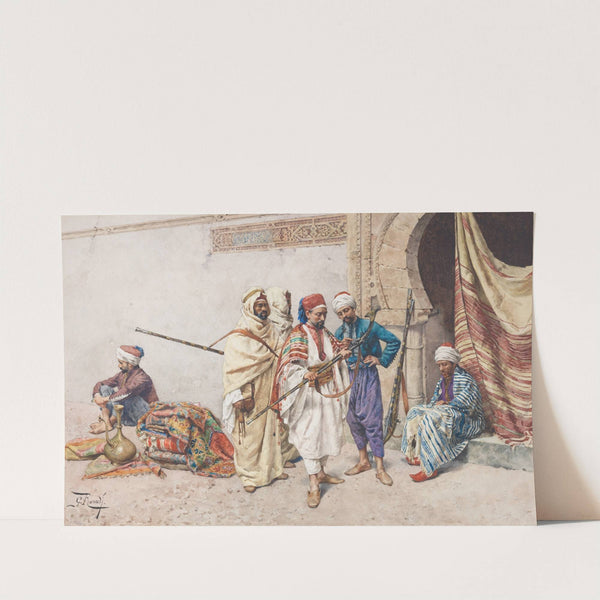 The seller of arms by Giulio Rosati