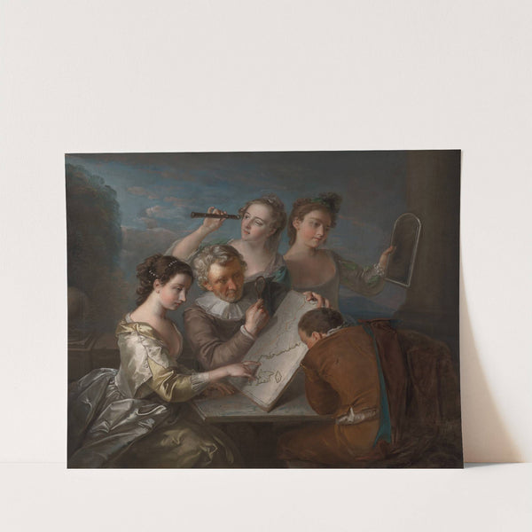 The Sense of Sight by Philippe Mercier