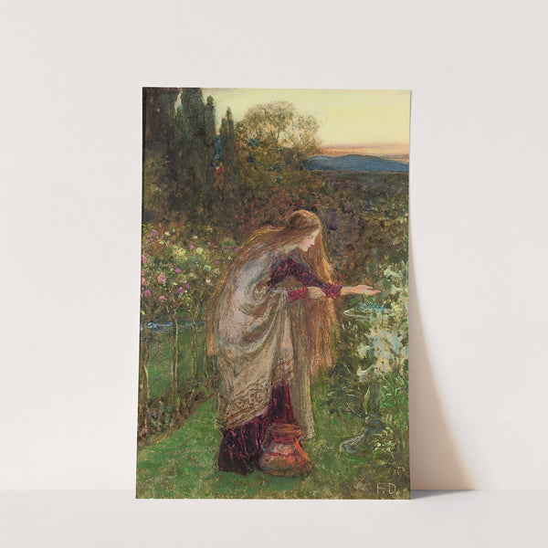 The Sensitive Plant by Frank Dicksee