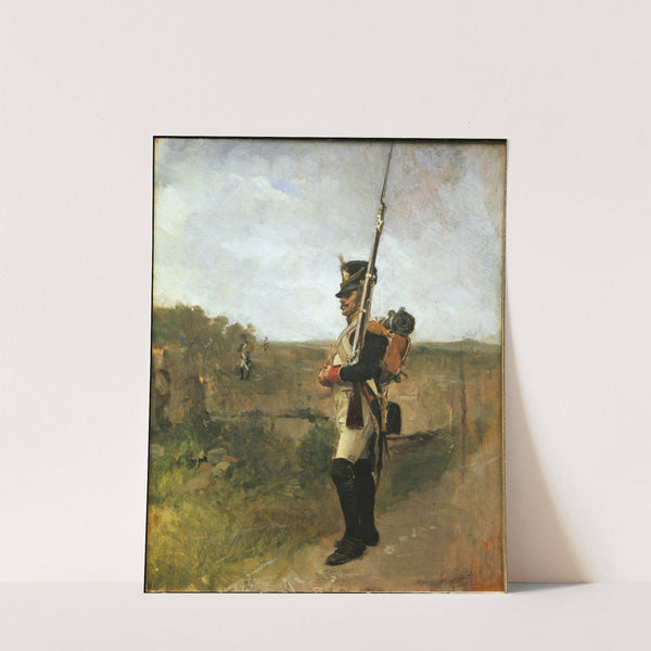 The Sentry (La Vedette) (1890) by Ernest Meissonier