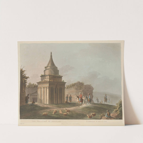 The Sepulchre of Absalom by Luigi Mayer