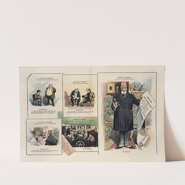 The sermon on the mount as applied to a commercial age (1911) by Art Young