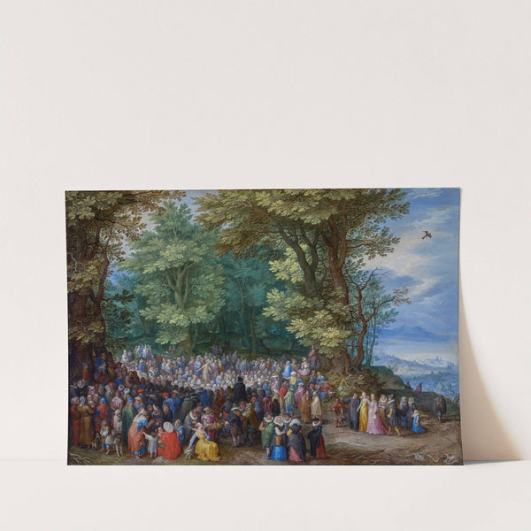 The Sermon on the Mount by Jan Brueghel The Elder