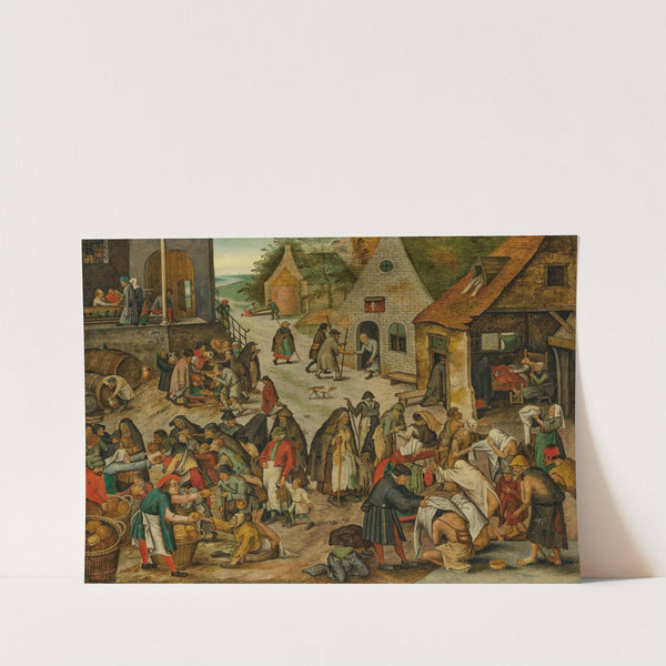The Seven Acts of Mercy by Pieter Brueghel The Younger