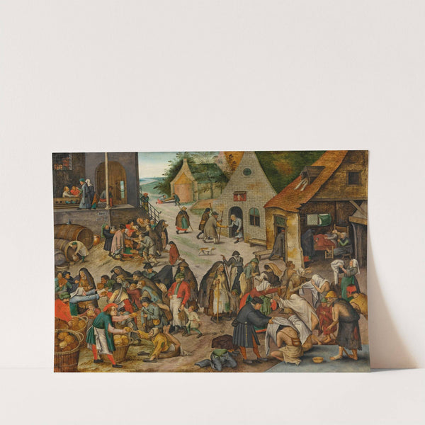 The Seven Acts of Mercy by Pieter Brueghel The Younger