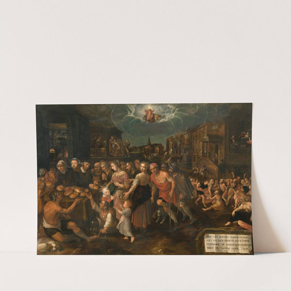 The Seven Acts of Mercy (1608) by Frans Francken the Younger