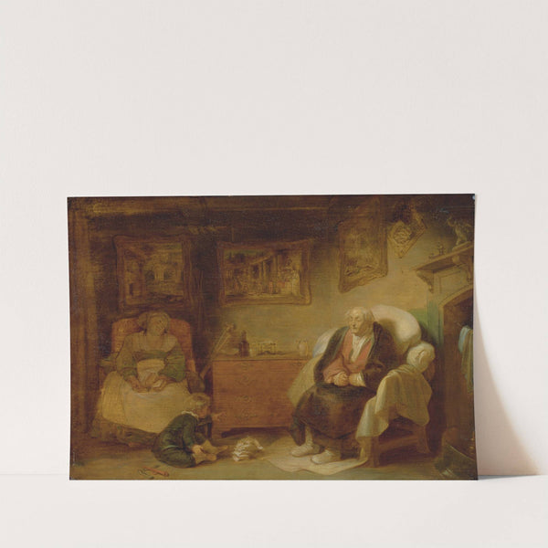 The Seven Ages of Man- Second Childishness, 'As You Like It,' II, vii by Robert Smirke