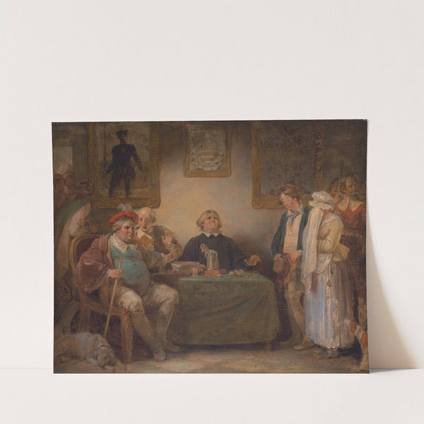 The Seven Ages of Man- The Justice, 'As You Like It,' II, vii by Robert Smirke