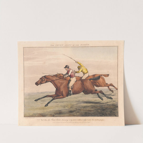 The Seven Ages of the Horse (1825) by Henry Thomas Alken