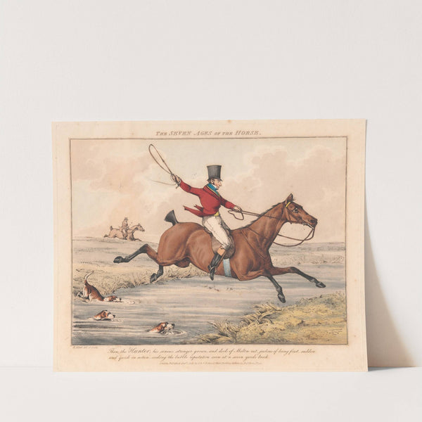 The Seven Ages of the Horse (1825) by Henry Thomas Alken