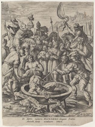 The Seven Maccabean Brothers Killed by Antiochus