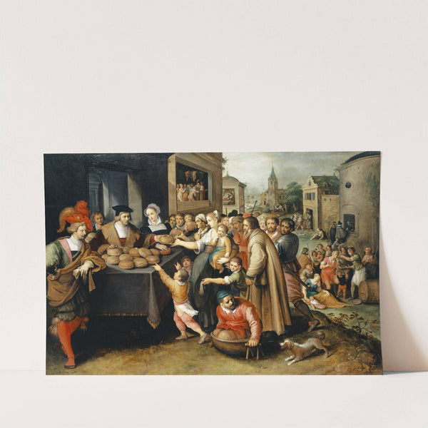 The Seven Works Of Mercy (1617) by Frans Francken the Younger