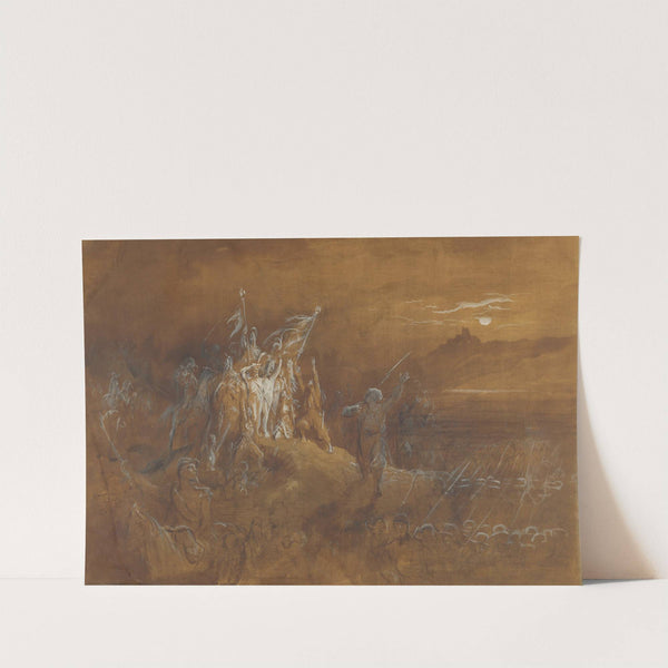 The Shades Of French Soldiers From The Past Exhort The Army To Victory On The Rhine (c. 1875) by Gustave Doré