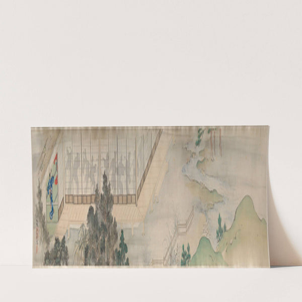 The Shadow Dancers (1800s) by Yamamoto Baiitsu