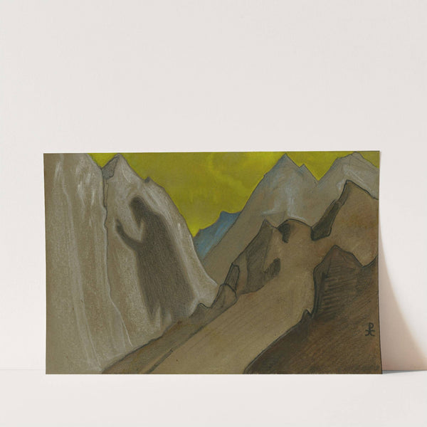 The Shadow of the Teacher by Nicholas Roerich