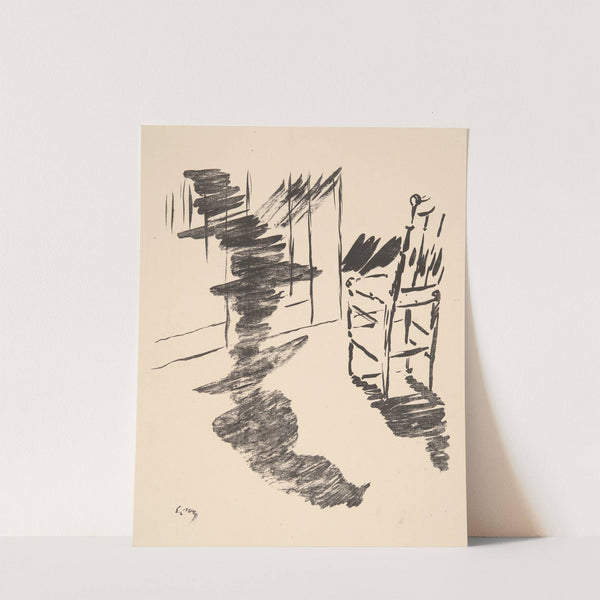 The Shadow That Lies Floating on the Floor (1875) by Édouard Manet