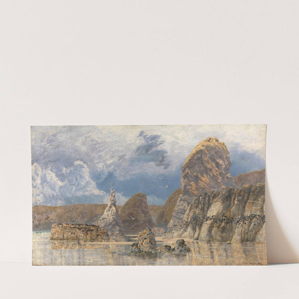 The Shallows of Hareslade Cove, Gower (1887) by John Brett