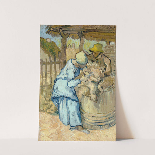 The Sheep-Shearer (After Millet) by Vincent van Gogh