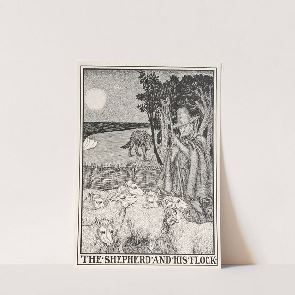 The Shepherd and his Flock by Percy J. Billinghurst