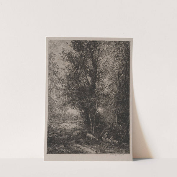 The Shepherd and Shepherdess (1874) by Charles François Daubigny