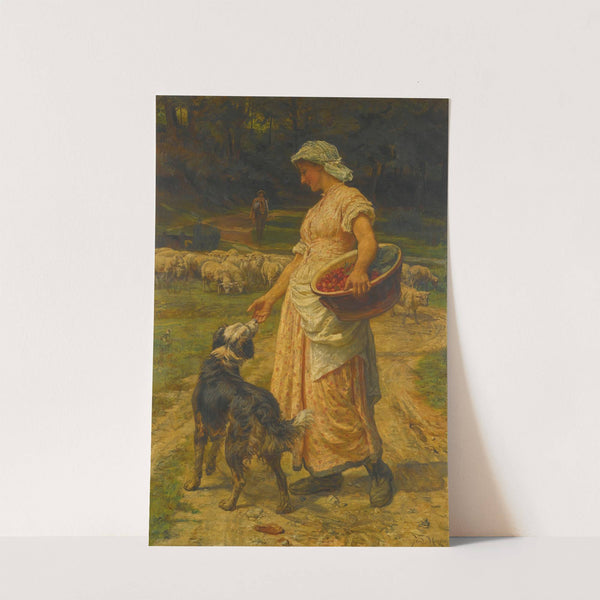 The Shepherdess by Frederick Morgan