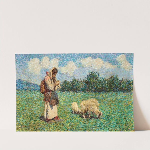 The Shepherdess by Spiro Bocaric