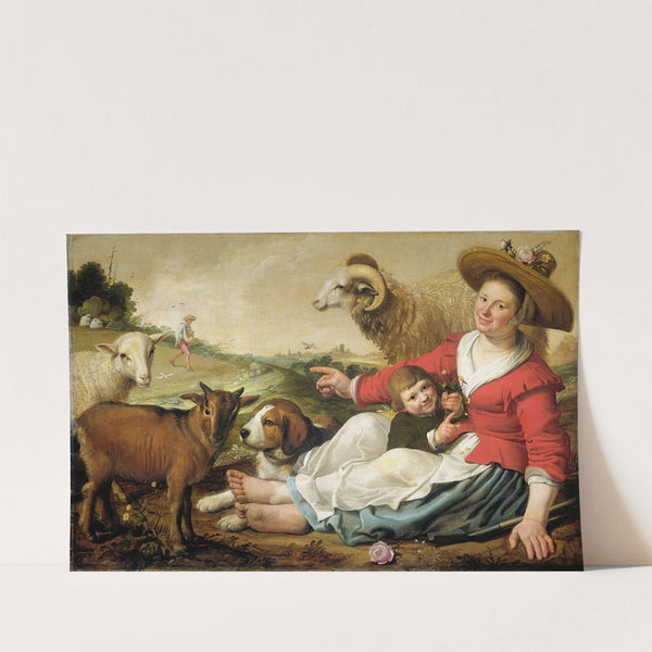 The Shepherdess by Jacob Gerritsz Cuyp