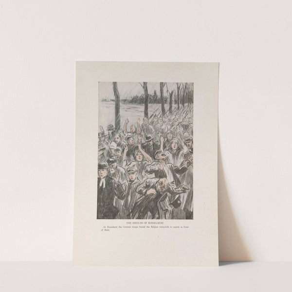 The Shields of Rosselaere (1916-1917) by Louis Raemaekers