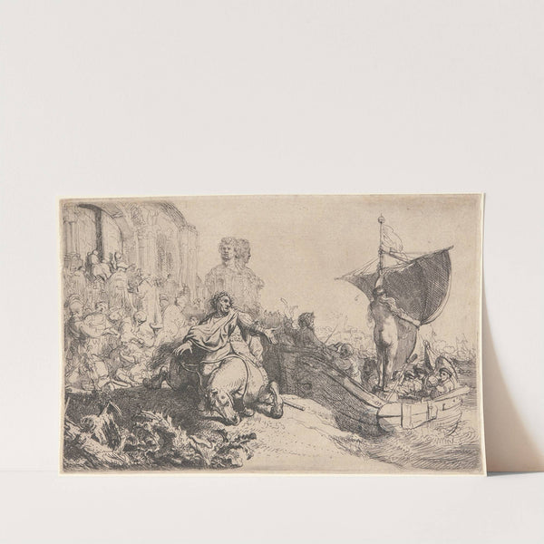 The Ship of Fortune by Rembrandt van Rijn