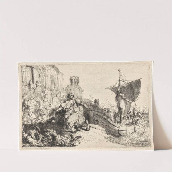 The Ship of Fortune by Rembrandt van Rijn